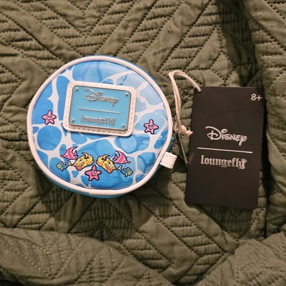 Loungefly Disney Goofy Blue and White Lifesaver Coin Purse - Picture 2 of 2